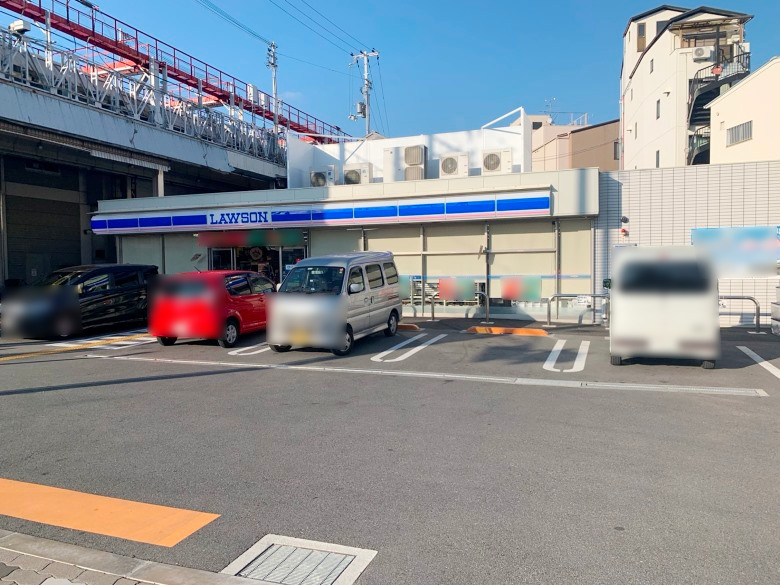 ローソン北田辺四丁目店画像