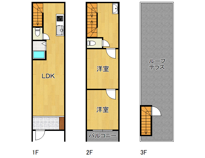 【西成区】天下茶屋2丁目 中古戸建　4,380万円