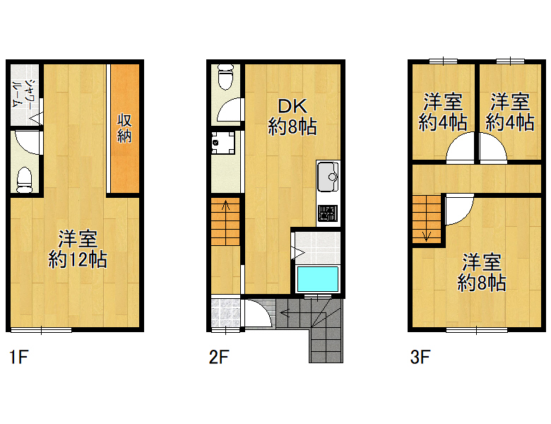 【西成区】千本北1丁目 中古戸建　1,990万円