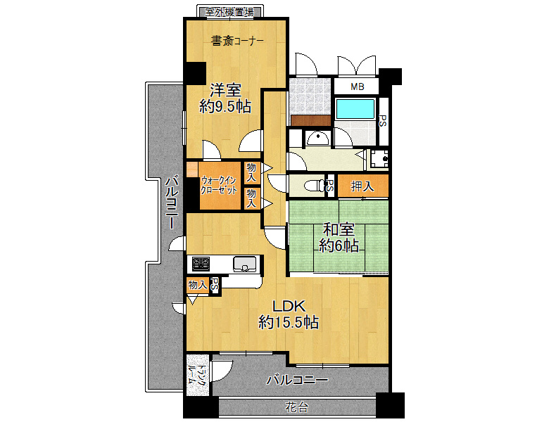 【天王寺区】上汐5丁目　東急ドエル・アルス夕陽ヶ丘　7階　5280万円