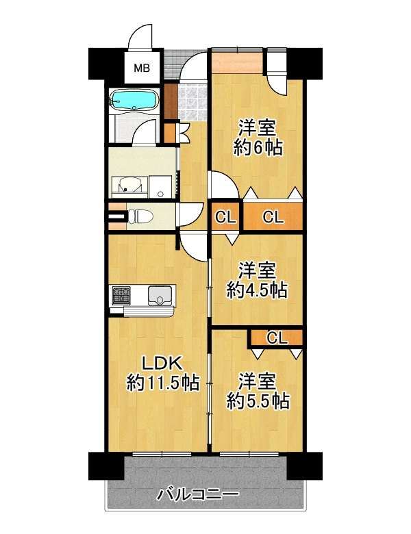 【住之江区】北加賀屋5丁目 ファミール北加賀屋こもれびの街　9階　2990万円