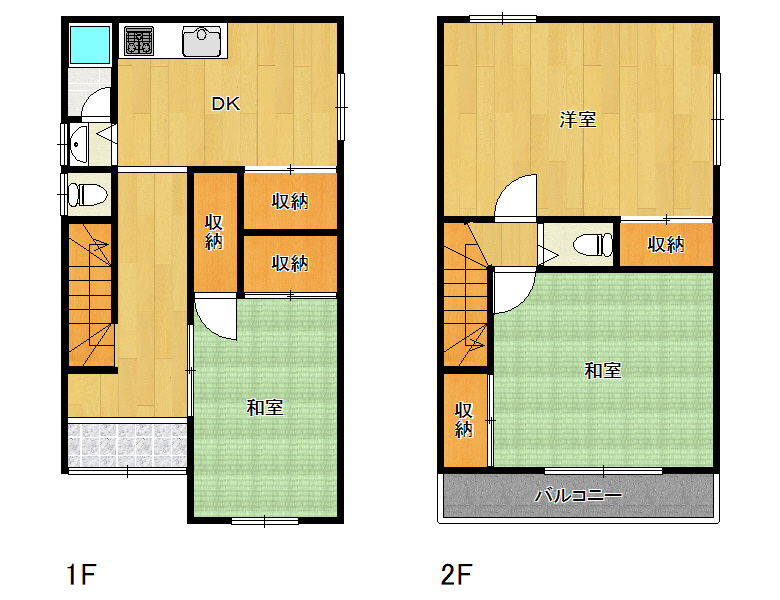 【住之江区】北加賀屋5丁目 中古戸建　2010万円　澤野岡本