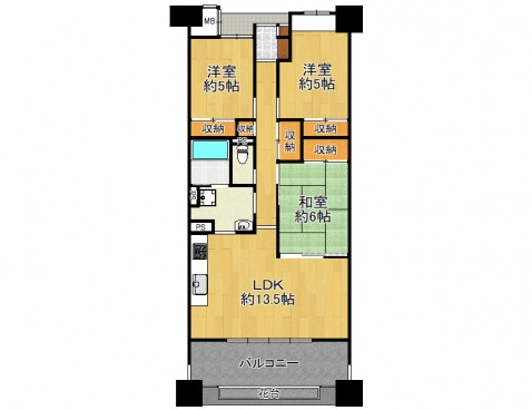 【住之江区】平林南2丁目 シティコーポ住之江1号棟EAST　304号室　2960万円　か