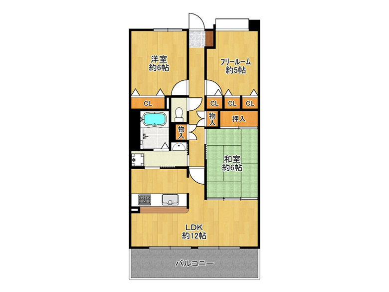 【東住吉区】杭全1丁目 プレスタ杭全　2階　3498万円　岡本