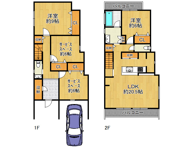【西成区】天神ノ森1丁目 中古戸建　6580万円　岡本