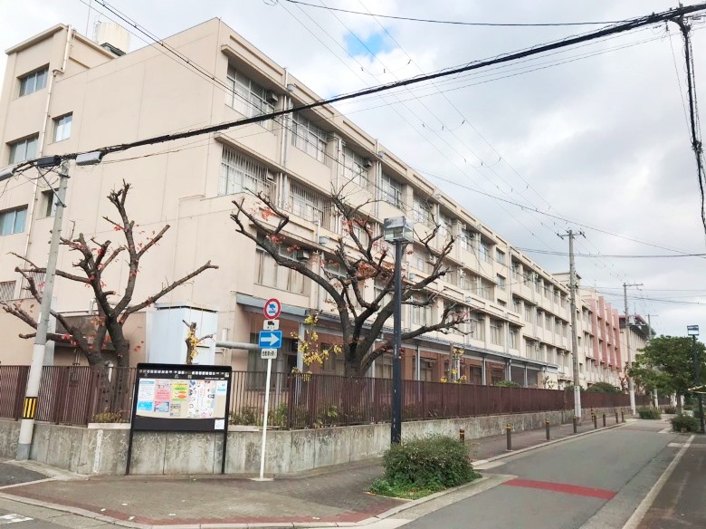 我孫子中学校画像