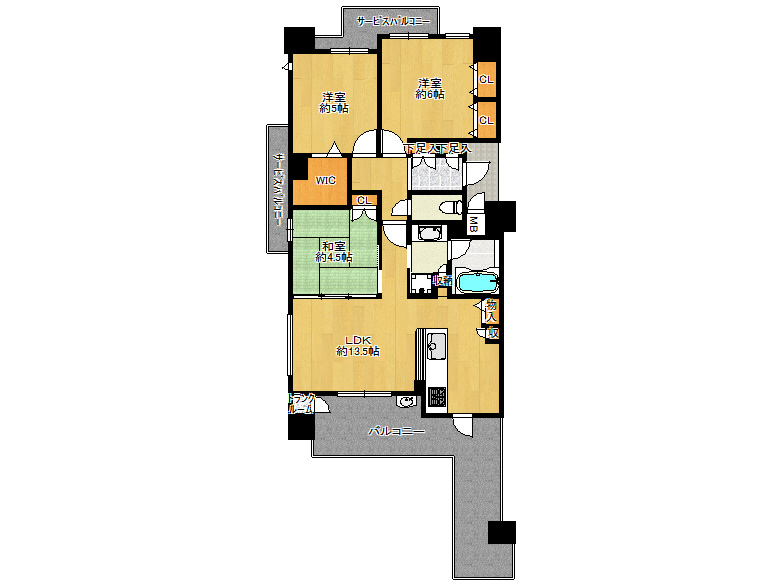 【住之江区】粉浜西3丁目3-4　プライムスクエア住吉公園　601号室　3999万円　価変