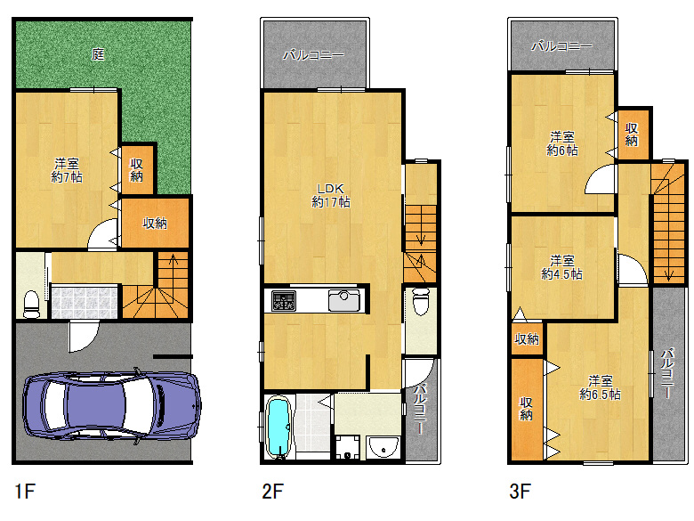 【西成区】南津守4丁目1-85　中古戸建　3280万円　な
