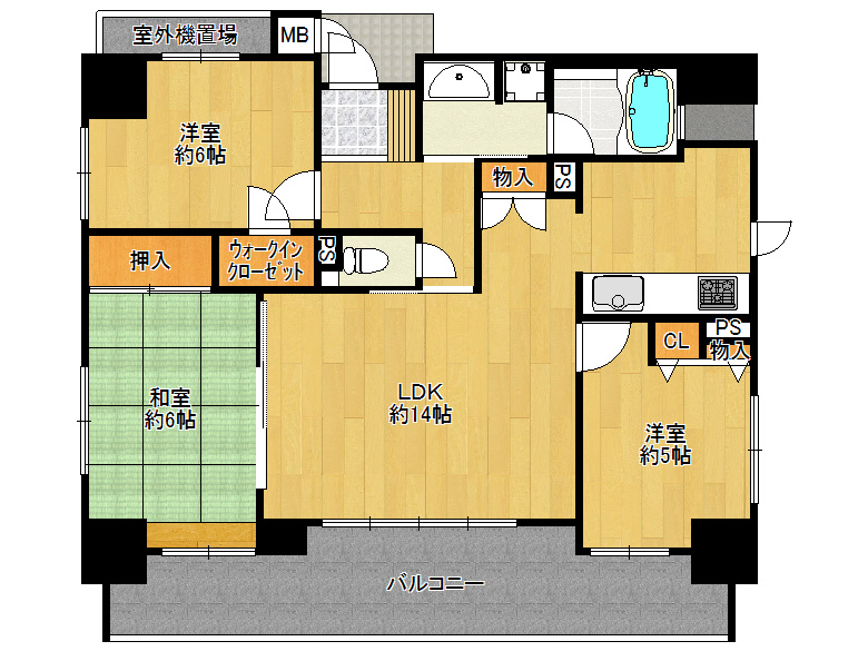 【平野区】平野本町3丁目　エスリード平野本町　305号室　3480万円　お