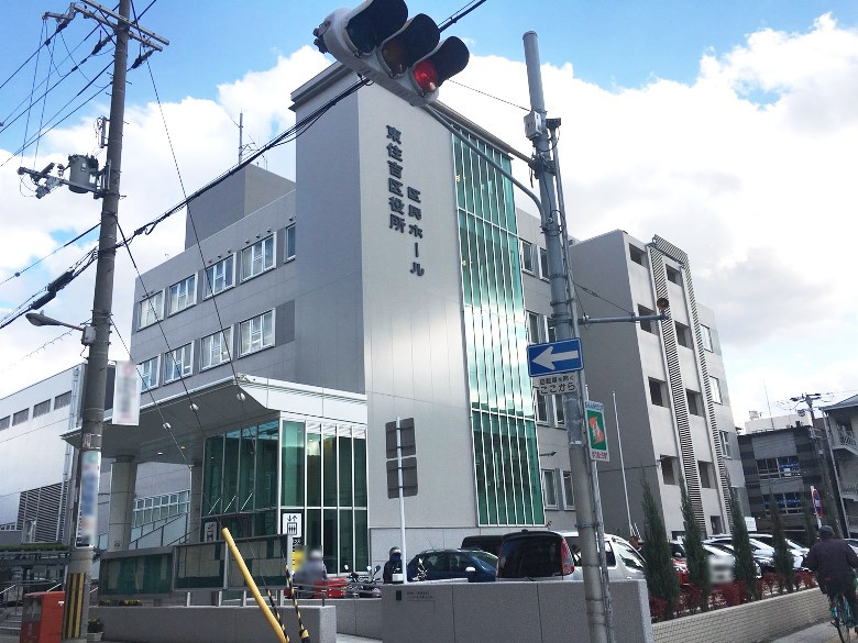 東住吉区役所画像