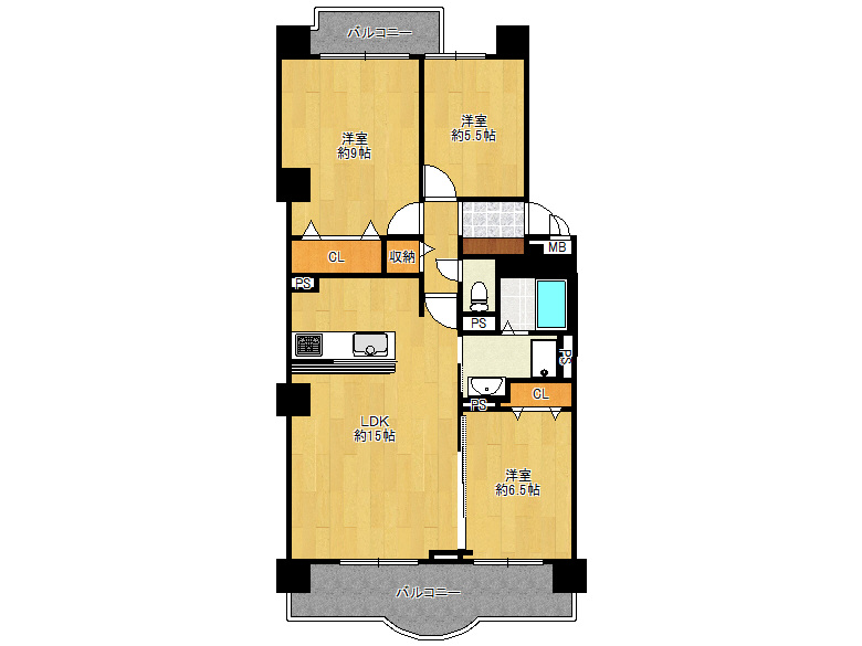 【阿倍野区】阿倍野筋3丁目12-3　あべのベレーザ　6階　5198万円　な
