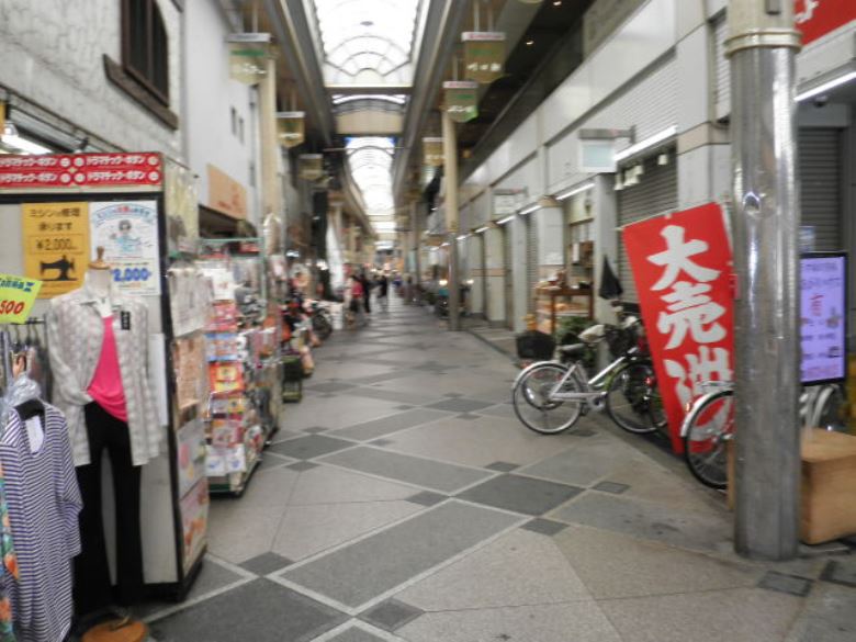 粉浜商店街画像