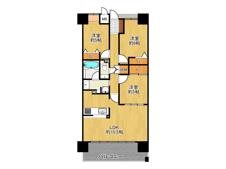 【天王寺区】上本町9丁目　カルム四天王寺夕陽ヶ丘　404号室　6280万円　S　業変・価変
