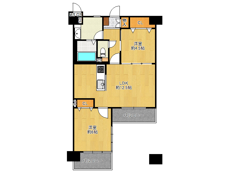 【西成区】玉出東2丁目　ヘリテージ帝塚山　3階　2398万円　か