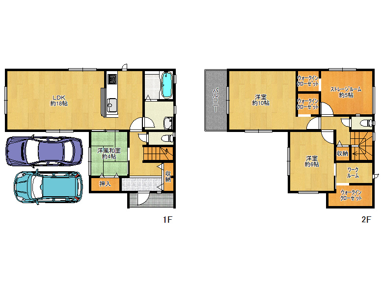 【東住吉区】住道矢田4丁目8-13　新築戸建　4号棟　3880万円　お