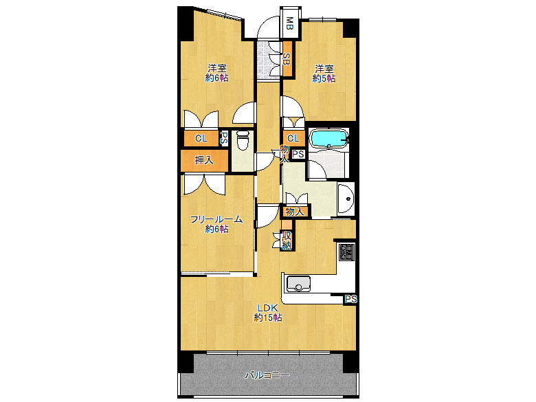 【住之江区】緑木1丁目　アデニウム北加賀屋　405号室　3180万円　か