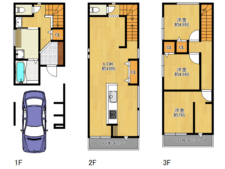 【西成区】千本北2丁目19-17　新築戸建　3880万円　か