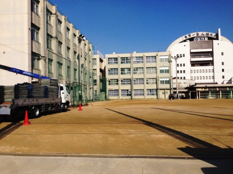 大阪市立新北島中学校画像