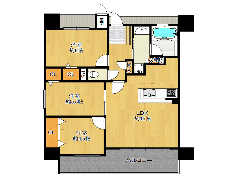 【東住吉区】住道矢田5丁目　ブラームス東住吉　802号室　3280万円　か