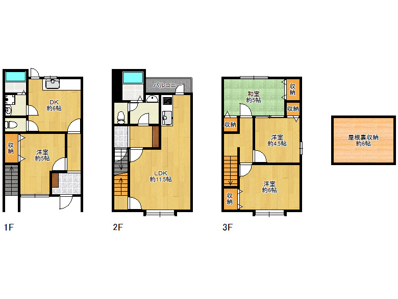 【西成区】天下茶屋1丁目22-17　中古戸建　4980万円　な