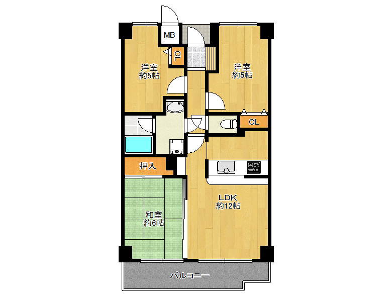 【平野区】平野元町　藤和ハイタウン平野駅前　506号室　1988万円　お