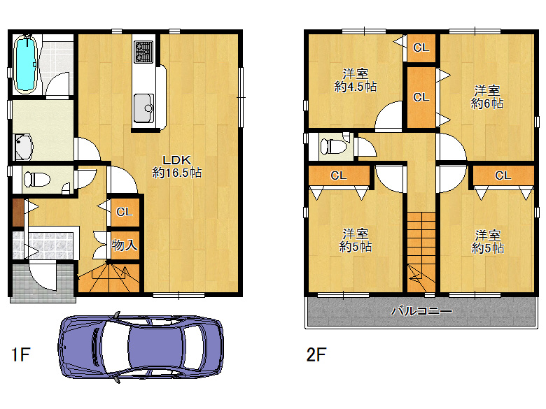 【住之江区】北島3丁目18-10　新築戸建　3号棟　4280万円　か