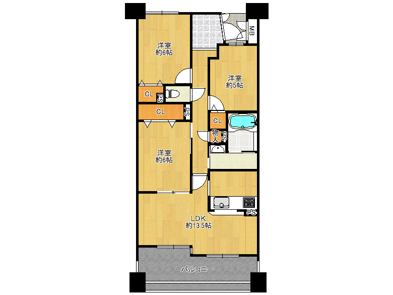 【住之江区】平林南2丁目 シティコーポ住之江1号棟EAST　304号室　2850万円　か