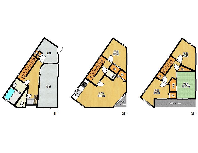【平野区】平野東3丁目2-13　中古戸建　2980万円　お