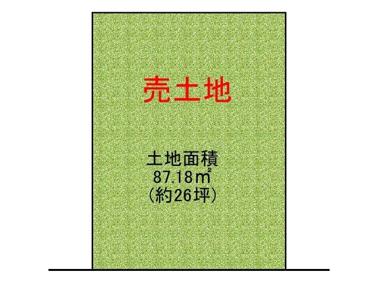 【東住吉区】住道矢田2丁目1-15　土地　4号地　3070万円　お