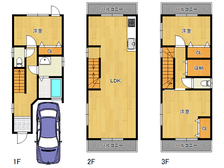 【生野区】巽南5丁目19-6　中古戸建　3180万円　な