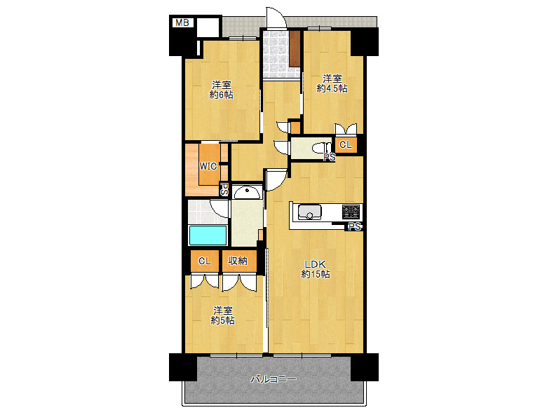 【住之江区】北島2丁目　イニシアブラン住之江公園　3階　3780万円　お
