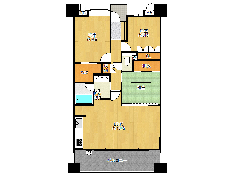 【住之江区】西加賀屋1丁目　パークシティ大阪サウスガーデンズコート　322号室　4280万円
