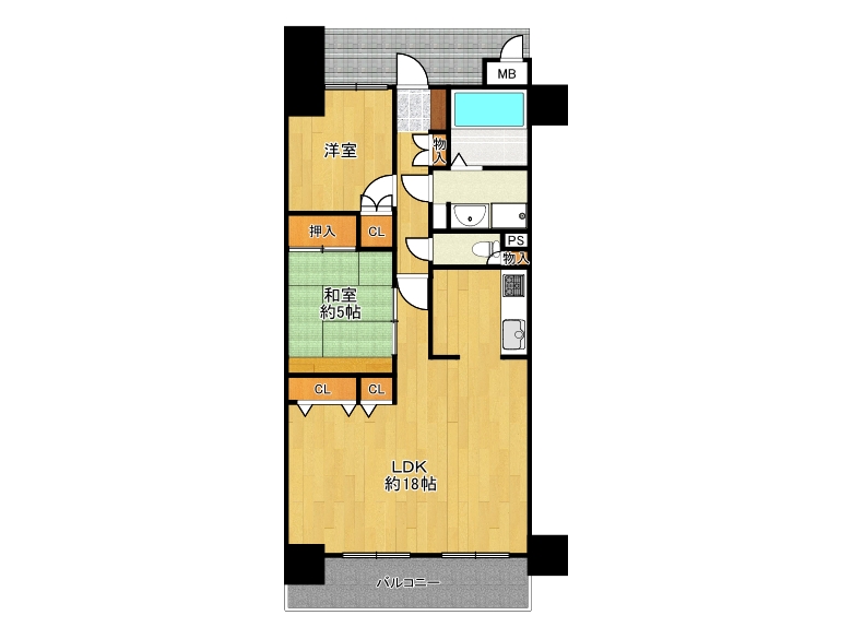 【住之江区】浜口西2丁目　グランドシーズ住之江　304号室　2380万円　お