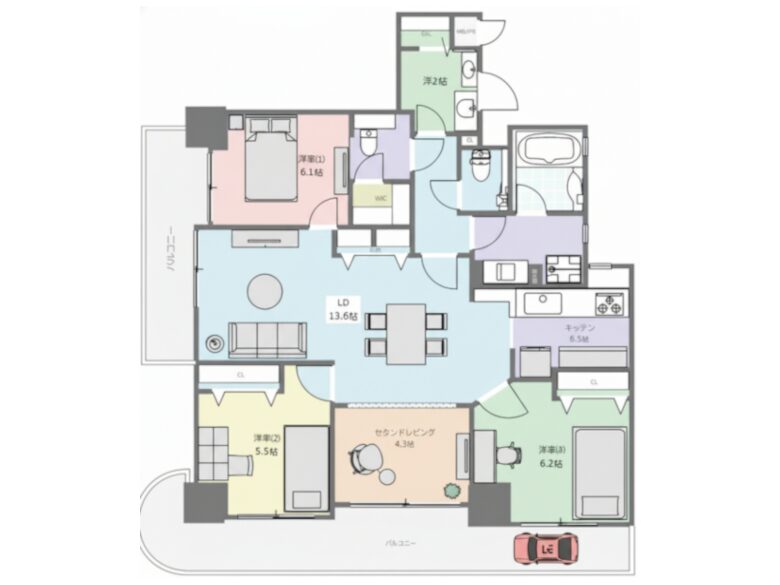 【城東区】中央2丁目　ハイネスプリモール　8階　4780万円