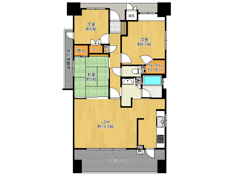 【東住吉区】山坂1丁目14-23　ローレルコート山坂　2階　4480万円　お