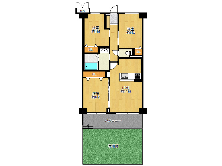 【平野区】加美西2丁目　エクセラート平野A棟　109号室　2198万円