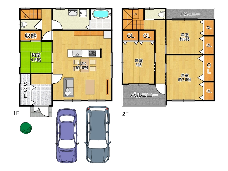 【東住吉区】照ヶ丘矢田2丁目　土地　新栄　南向きプラン