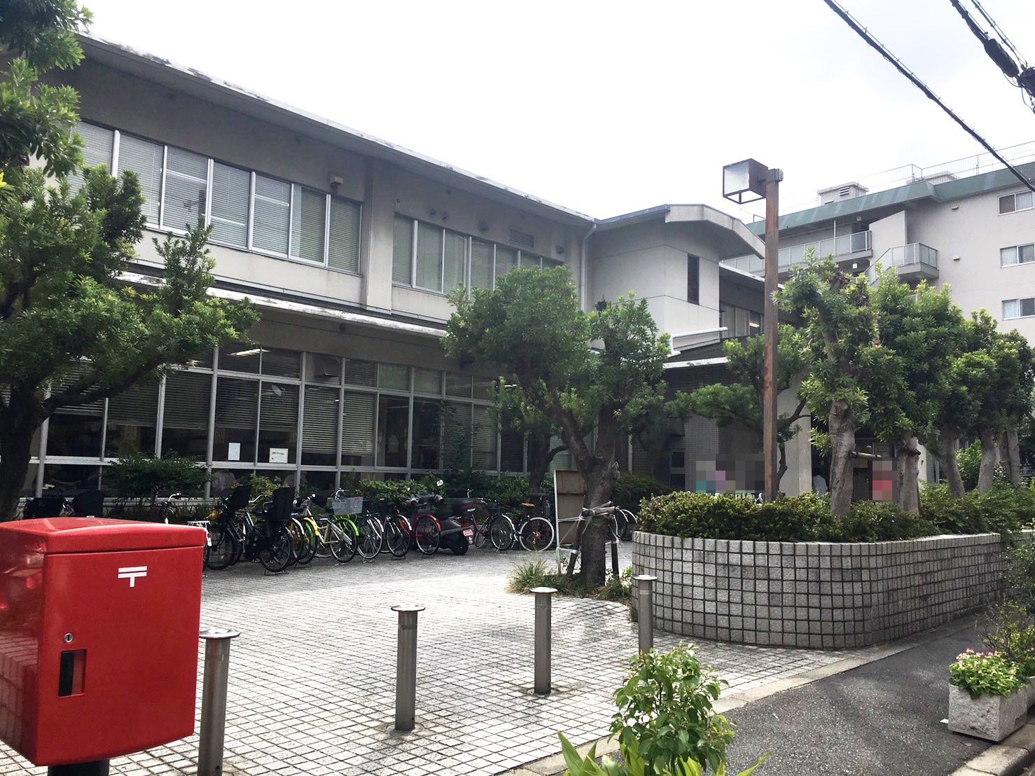 天王寺図書館画像