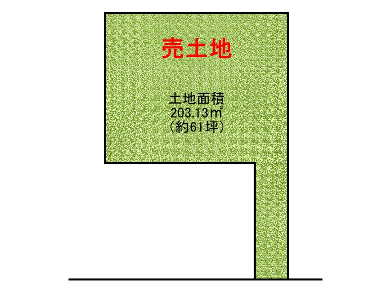 【東住吉区】田辺3丁目8-14　土地　5280万円　お