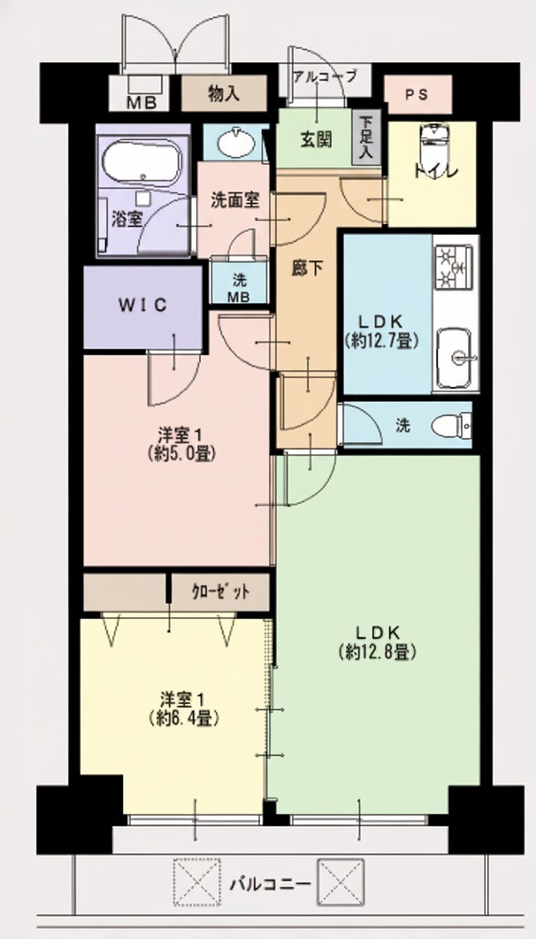 【西区】新町３丁目　アステルコート新町　2階