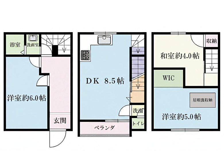 【天王寺区】堂ヶ芝2丁目3-2　中古テラス　3080万円