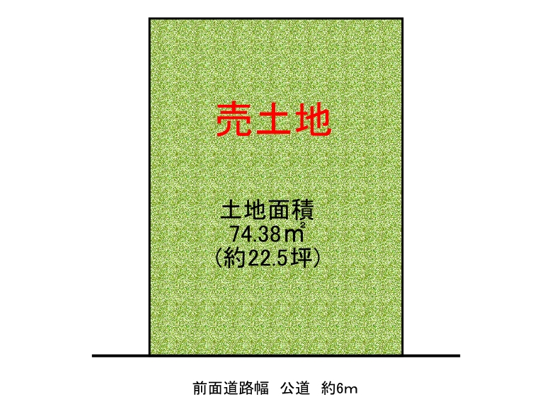 【東住吉区】鷹合2丁目12-18　売土地　2100万円