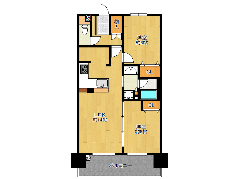 【東住吉区】杭全1丁目14-10　プレサンスロジェKUMATA　1002号室　3380万円　
