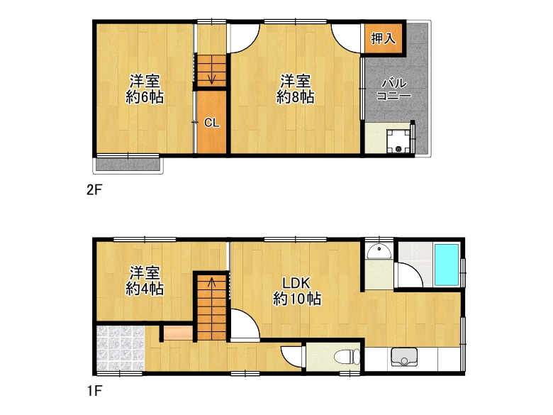 【東住吉区】西今川3丁目14-10　中古戸建　2250万円