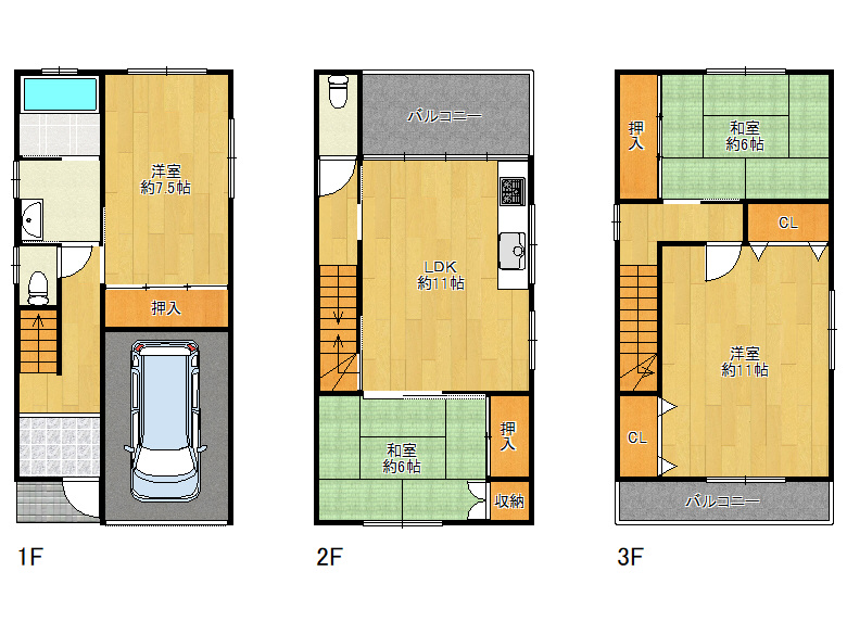 【東住吉区】湯里4丁目5-2　中古戸建　2880万円
