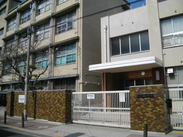 東住吉中学校画像