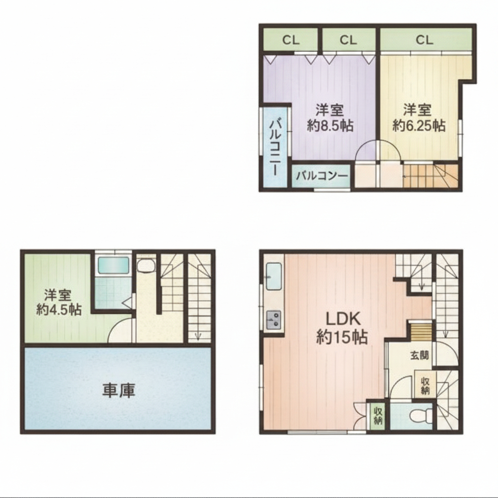 【平野区】加美北1丁目3-14　中古戸建　2680万円