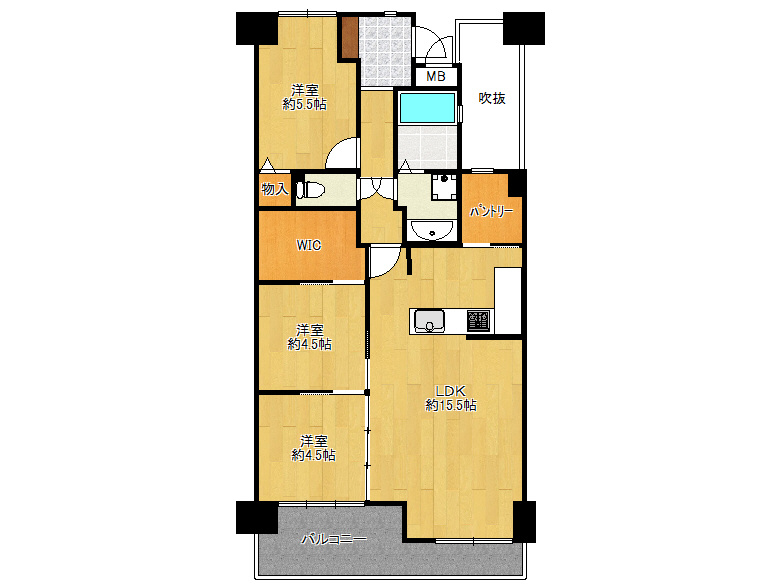 【住之江区】朝日プラザ住之江公園　13階　2290万円