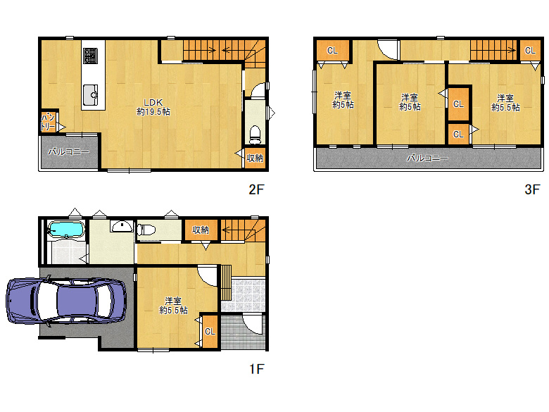 【平野区】平野本町4丁目3-23　中古戸建　4380万円