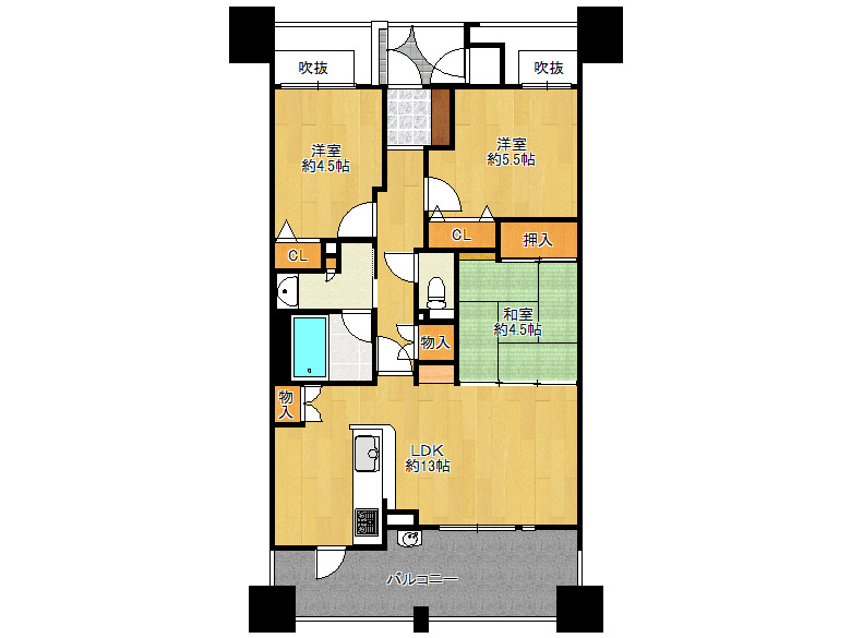 【住吉区】南住吉4丁目　リーベスト南住吉8階　2990万円　